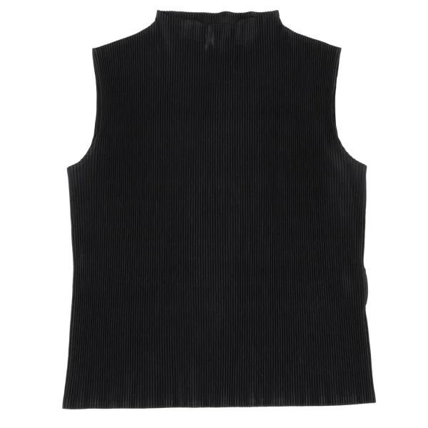 ISSEY MIYAKE Pleats Mock Neck Sleeveless Top K-170399_002