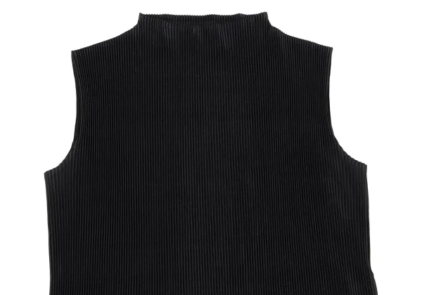 ISSEY MIYAKE Pleats Mock Neck Sleeveless Top K-170399_003