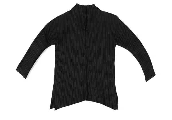 ISSEY MIYAKE FETE A-POC Dot Jacquard Pleats Skipper Top K-170401_002