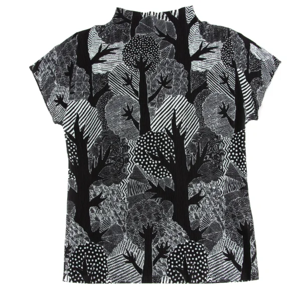 PLEATS PLEASE Mist Pleats Tree Printed T Shirt K-170402_002