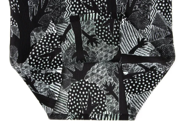 PLEATS PLEASE Mist Pleats Tree Printed T Shirt K-170402_007