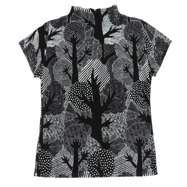 PLEATS PLEASE Mist Pleats Tree Printed T Shirt K-170402_008
