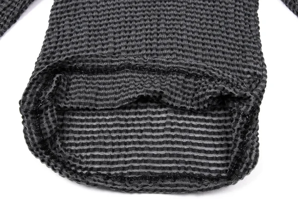 ISSEY MIYAKE HaaT Stripe Turtle Neck Top K-170406_010