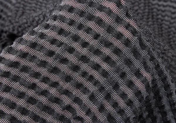 ISSEY MIYAKE HaaT Stripe Turtle Neck Top K-170406_014