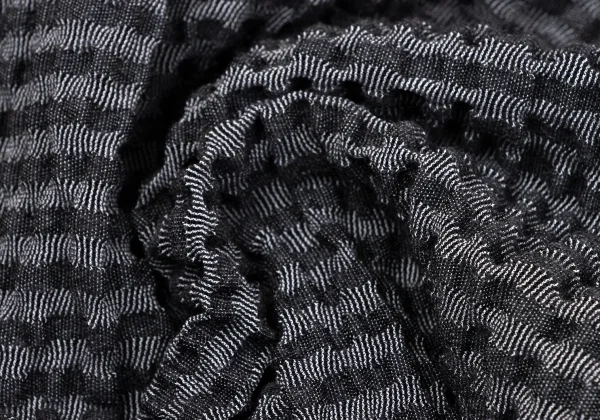 ISSEY MIYAKE HaaT Stripe Turtle Neck Top K-170406_015