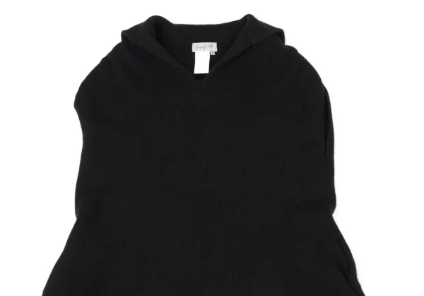 Yohji Yamamoto FEMME Wool Sailor Collar Sleeveless Knit Dress K-170409_003