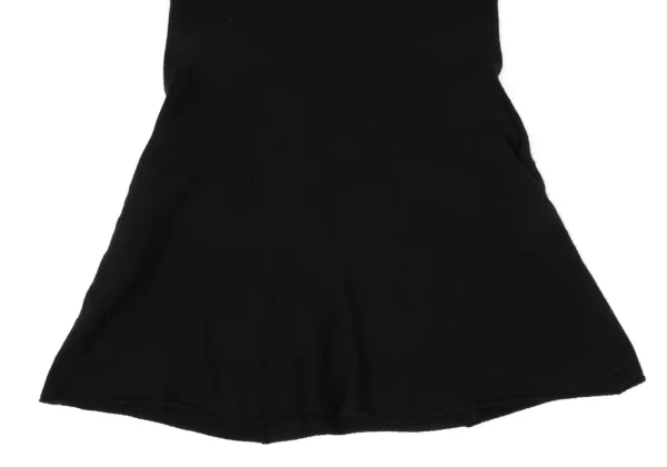 Yohji Yamamoto FEMME Wool Sailor Collar Sleeveless Knit Dress K-170409_006