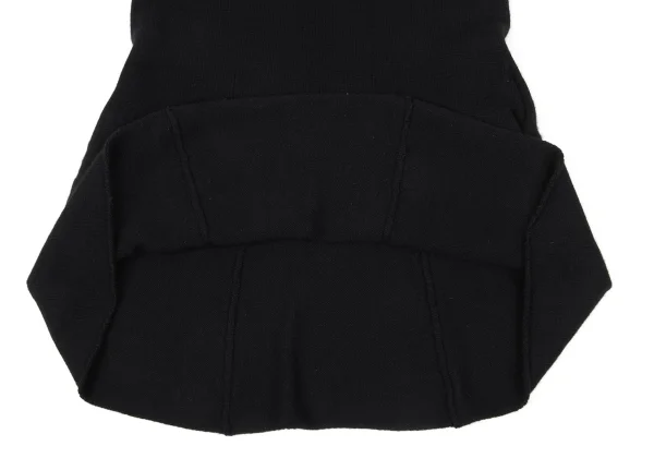 Yohji Yamamoto FEMME Wool Sailor Collar Sleeveless Knit Dress K-170409_007