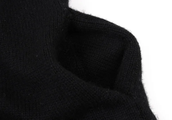 Yohji Yamamoto FEMME Wool Sailor Collar Sleeveless Knit Dress K-170409_010