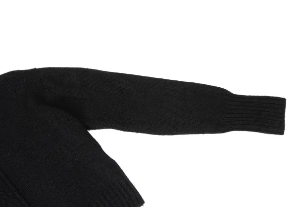 Yohji Yamamoto FEMME Cable Knit High-neck Sweater K-170410_006