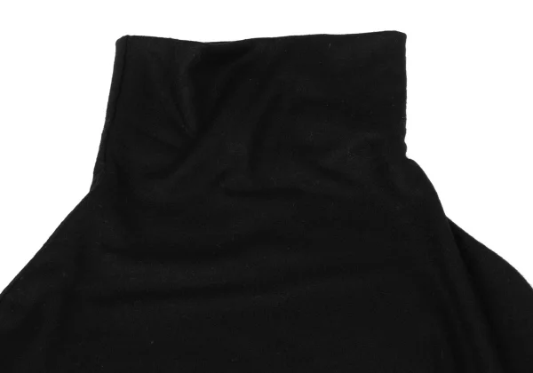 Yohji Yamamoto FEMME Wool High-neck Off-Shoulder knit Top K-170411_004