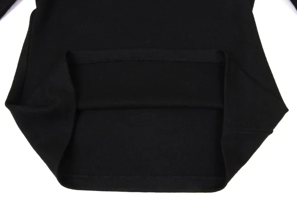 Yohji Yamamoto FEMME Wool High-neck Off-Shoulder knit Top K-170411_008