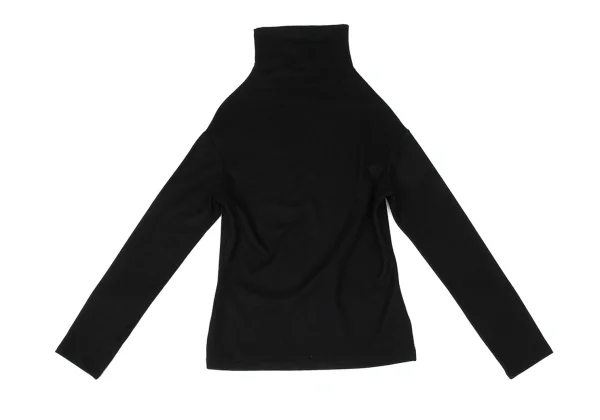 Yohji Yamamoto FEMME Wool High-neck Off-Shoulder knit Top K-170411_009