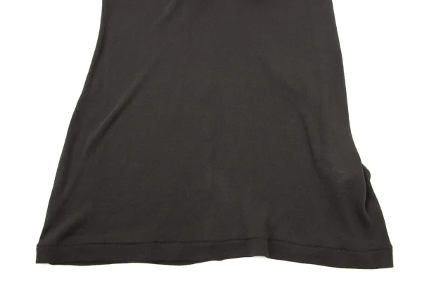 Yohji Yamamoto FEMME Cotton Skipper Long-sleeve Polo Shirt K-170412_010