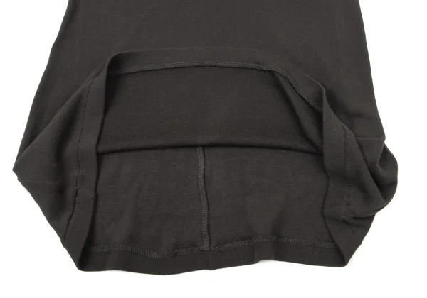 Yohji Yamamoto FEMME Cotton Skipper Long-sleeve Polo Shirt K-170412_011