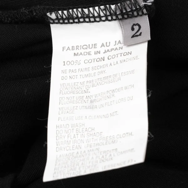 Yohji Yamamoto FEMME Side Tag T-shirt K-170417_012