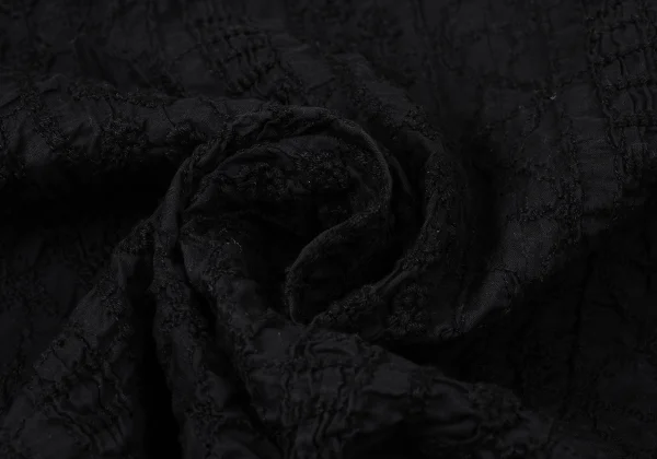 REGULATION yohji yamamoto Embroidery Mixed-material Skirt K-170430_014