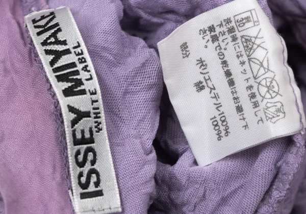 ISSEY MIYAKE WHITE LABEL Wrinkle Processed Taping T-shirt K-170432_014