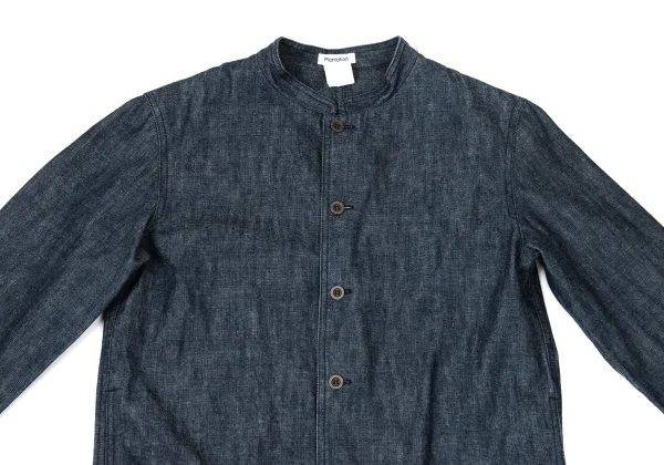 Plantation Mao Collar Denim Jacket K-170433_003