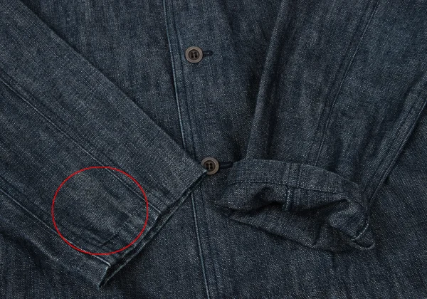Plantation Mao Collar Denim Jacket K-170433_006