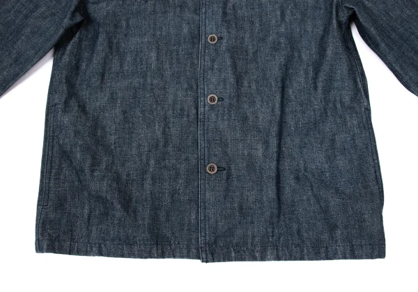 Plantation Mao Collar Denim Jacket K-170433_008