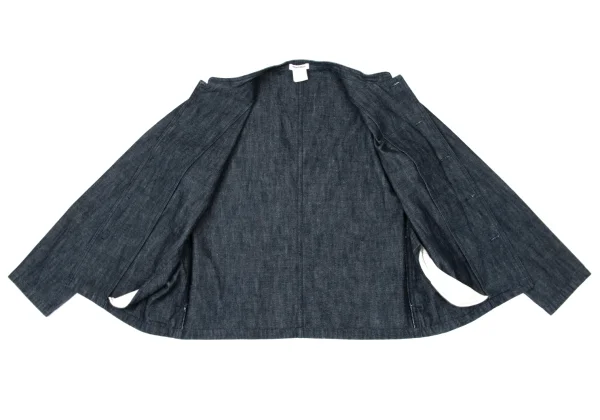 Plantation Mao Collar Denim Jacket K-170433_011