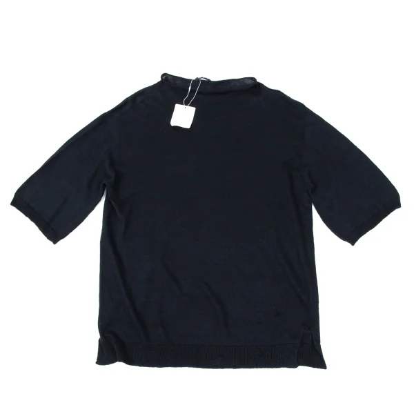 Plantation Washed Linen Knit Top K-170436_002