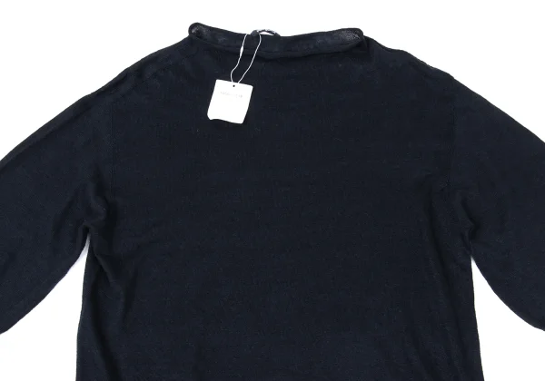 Plantation Washed Linen Knit Top K-170436_003