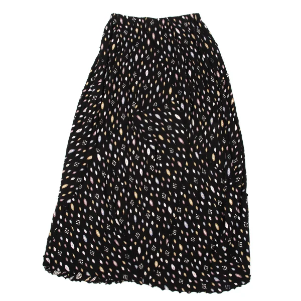 JURGEN LEHL Dot Jacquard Out Seam Skirt K-170441_009