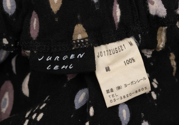 JURGEN LEHL Dot Jacquard Out Seam Skirt K-170441_011