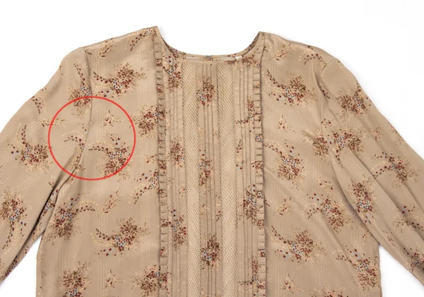 PINK HOUSE Floral Printed Silk Blouse K-170442_003