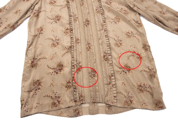 PINK HOUSE Floral Printed Silk Blouse K-170442_009