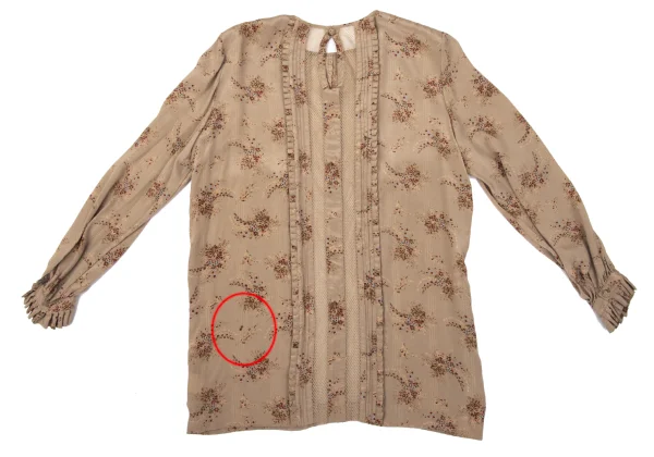 PINK HOUSE Floral Printed Silk Blouse K-170442_012