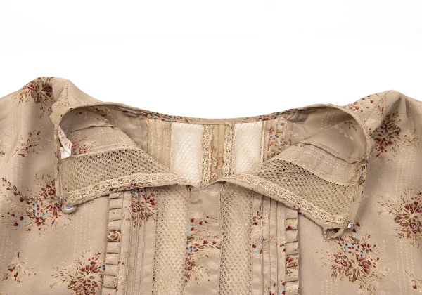 PINK HOUSE Floral Printed Silk Blouse K-170442_015