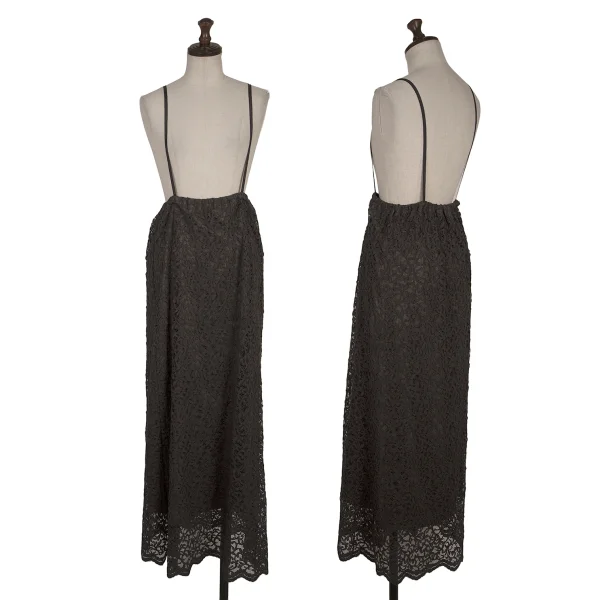 JOURNAL STANDARD Lace Strap Skirt Charcoal 36 K-170443_001