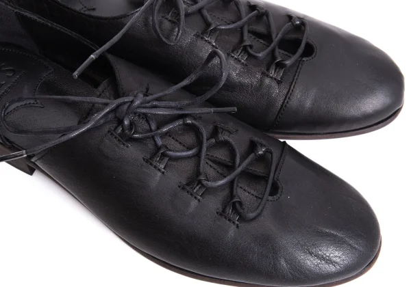 Y's Side-opened Design Leather Shoes K-170445_006