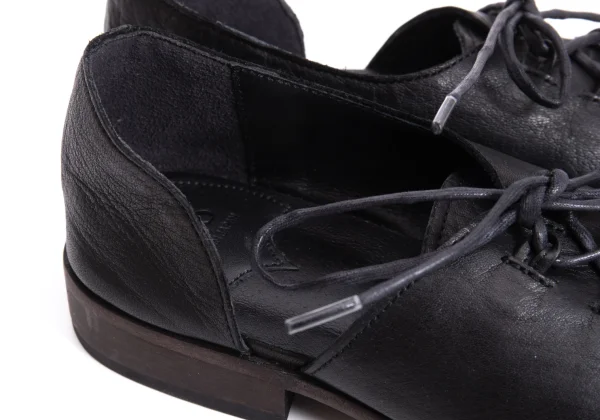 Y's Side-opened Design Leather Shoes K-170445_007