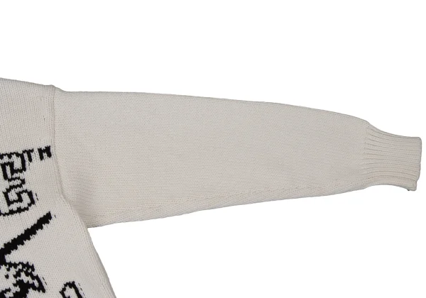Off-White FOR THE NATURE Goblin Intarsia Knit Sweater K-170446_006