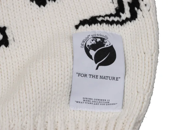 Off-White FOR THE NATURE Goblin Intarsia Knit Sweater K-170446_010