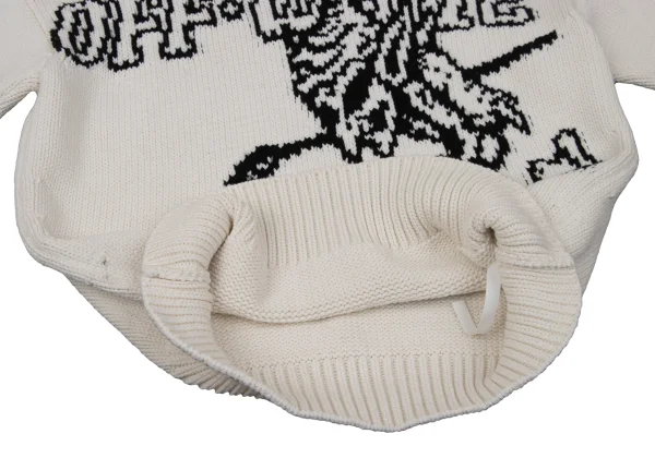 Off-White FOR THE NATURE Goblin Intarsia Knit Sweater K-170446_011