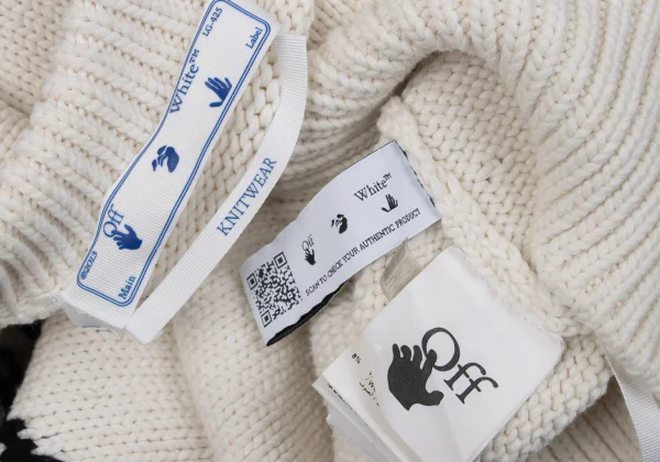 Off-White FOR THE NATURE Goblin Intarsia Knit Sweater K-170446_019