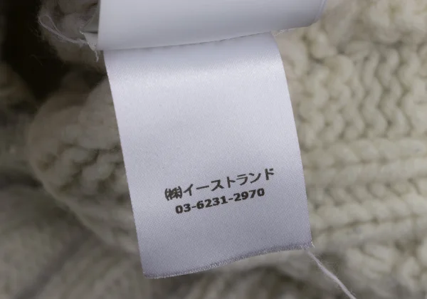 Off-White Logo Printed Cable Knit Sweater K-170447_015