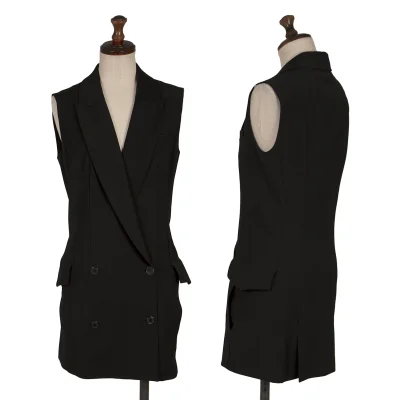 Alexander Wang Poly Wool Sleeveless Jacket