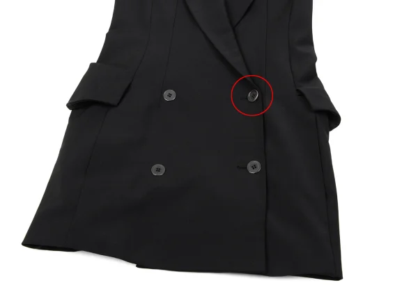 Alexander Wang Poly Wool Sleeveless Jacket K-170449_008
