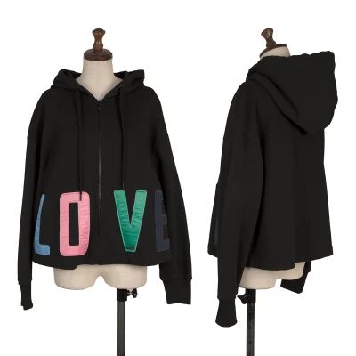 LOVE MOSCHINO Cotton Patch Hoodie