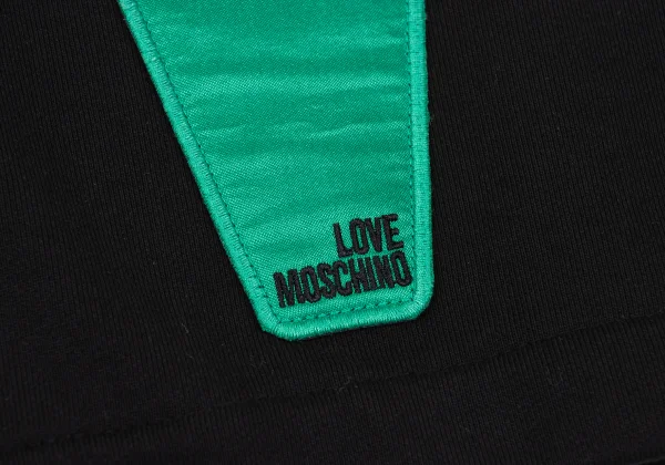 LOVE MOSCHINO Cotton Patch Hoodie K-170451_009