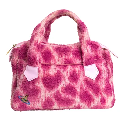 Vivienne Westwood Leopard Pile Handbag