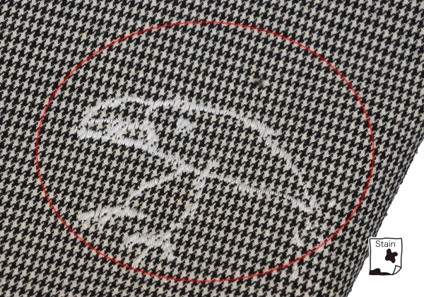 COMME des GARCONS Wool Bird Embroidery Patchwork Houndstooth Jacket K-170454_009