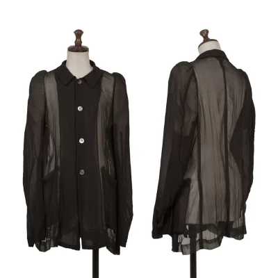 COMME des GARCONS Poly See-through Jacket