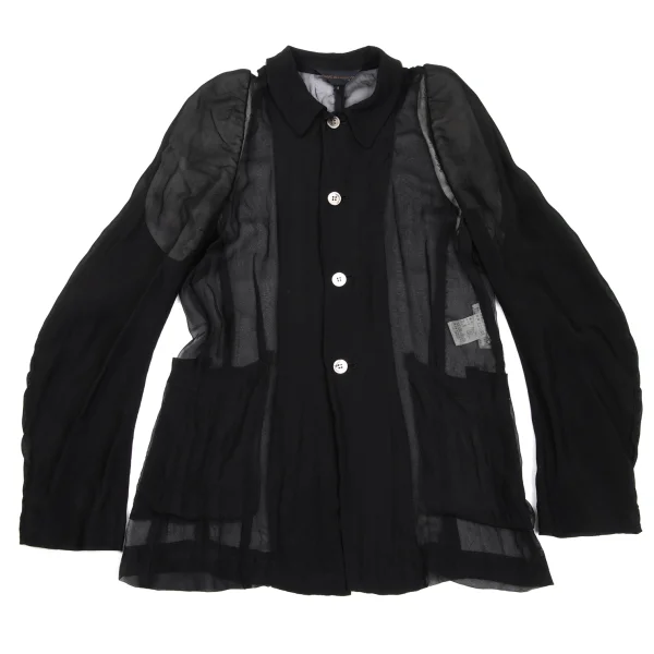 COMME des GARCONS Poly See-through Jacket K-170455_002